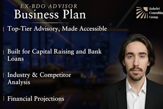 write an investor ready sba, bank loan business plan