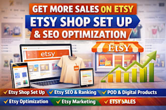 do etsy listing etsy digital product shop set up
