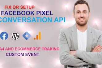 setup and fix facebook pixel with conversion tracking