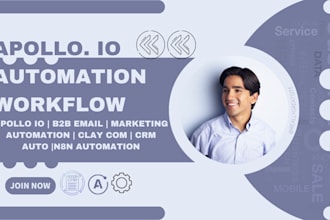 setup advanced workflow automation and management with apollo io, instantly io