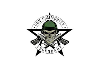 create professional and specially gun shop logo design