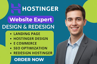 design hostinger horizon website,fix hostinger code errors,web app with supabase