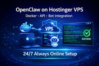 install openclaw clawdbot on hostinger vps docker nemo claw api bot integration