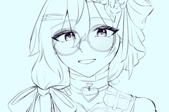 draw a sketch of your oc