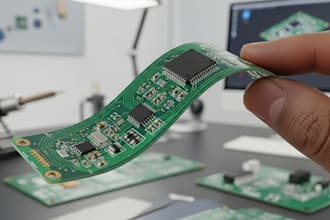 create manufacturable flexible pcb with bend radius optimization