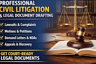 professional civil litigation attorney and expert in legal document drafting
