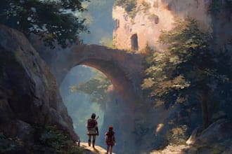 draw your fantasy character illustration