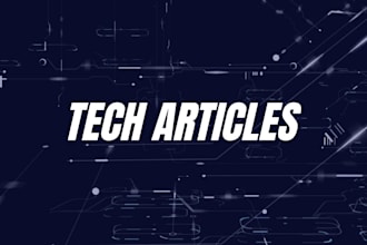 write professional tech crypto articles