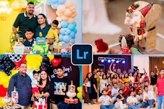 do bulk photo editing and color correction in lightroom