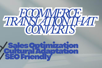 translate and optimize your ecommerce content for more sales