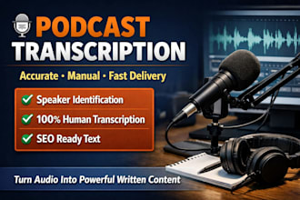 transcribe your podcast audio to accurate text