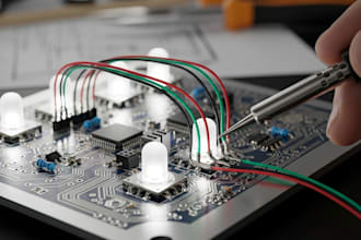 create custom led pcb for lighting, display, and drivers