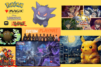 draw a custom playmat for any mtg, tcg, or ccg game