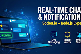 implement live interaction features and realtime dashboards for your react app