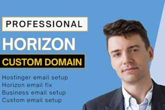 setup hostinger horizon custom email fix horizon business email setup