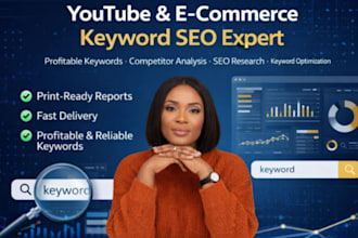 do youtube e commerce keyword research seo analysis and content strategy growth