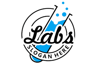 design premium vintage science lab mascot logo t shirt design