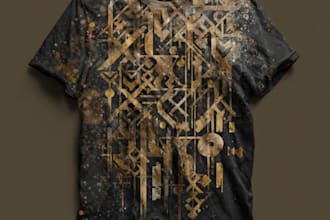create eye catching typography t shirt design