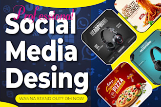 do social media post desing, facebook ad desing, meta ads desing