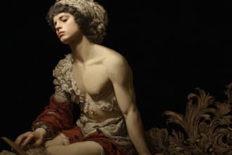 paint baroque inspired art in realism