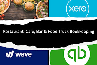 do restaurant, cafe, bar and food truck bookkeeping accurately