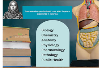 help you with science and medical studies as experienced tutor