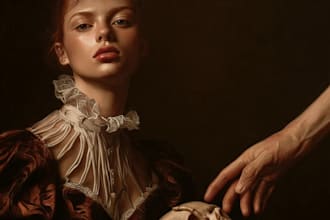 paint baroque inspired art in realism