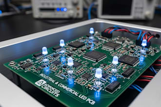 design high quality led pcb for industrial and commercial use