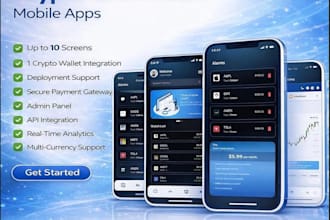 develop a secure fintech app with payments wallet and admin panel