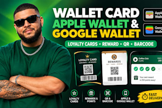 create wallet card apple wallet google wallet loyalty cards reward qr barcode