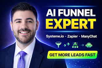 create a high converting ai funnel with system io zapier and manychat ai chatbot