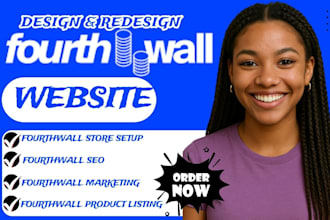 design fourth wall store and upload pod products, fourthwall print on demand