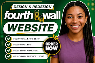 design fourth wall store and upload pod products, fourthwall print on demand