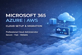 manage microsoft 365, azure and AWS cloud services