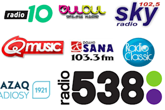 do music airplay on radio dacha in kazakhstan and netherlands