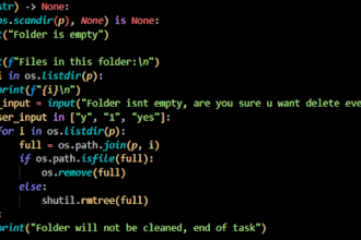 build basic python scripts with clean code