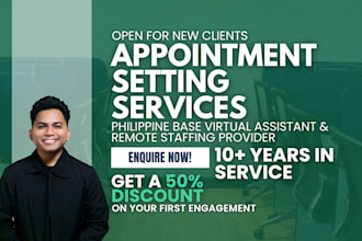 provide appointment setting services