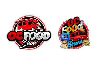 design a professional food truck logo