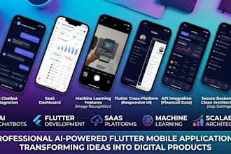 develope ai mobile apps flutter chatbot saas