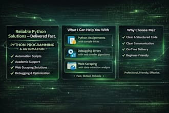 do python scripting and error debugging