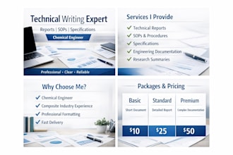 write professional technical reports proposals and engineering documents