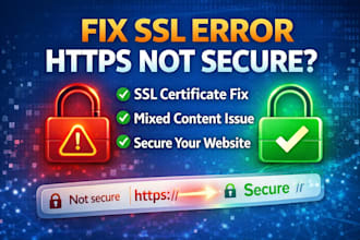 fix SSL, https, and mixed content errors on your website
