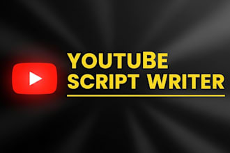 write engaging youtube scripts for faceless, cash cow and islamic channels