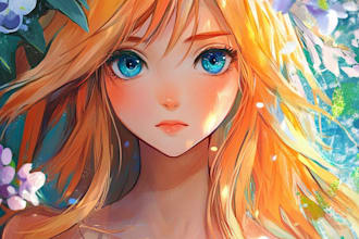 create a custom anime character