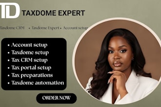 setup taxdome and CRM with automation and client portal