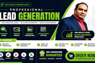 do qualified b2b and targeted linkedin lead generation