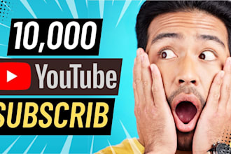 grow fast youtube channel to gain 10,000 and more subscriber
