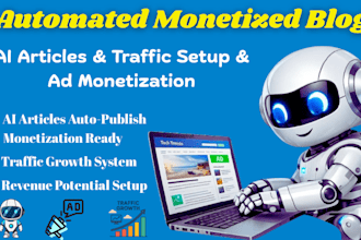 create a revenue ready automated website
