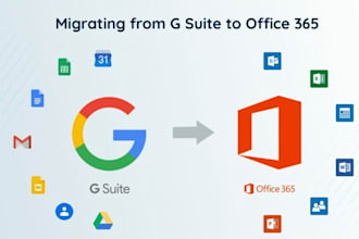 migrate g suite to microsoft 365 with zero downtime