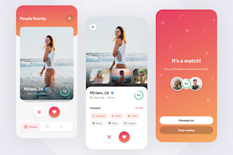build innovative social engagement and communication apps like tinder